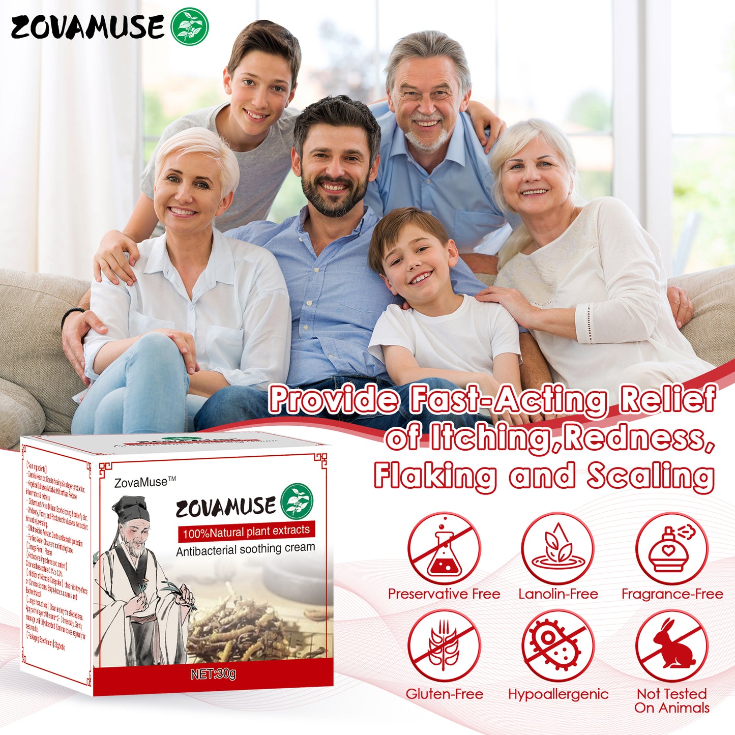 ZovaMuse™ Herbal Miracle Cream